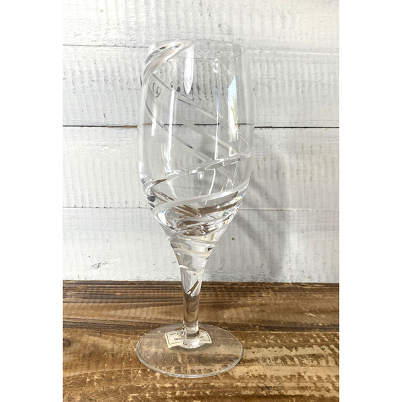 Miller Rogaska Crystal Odyssey Swirl Iced Tea Glass 8.5" Tall Replacement - Picture 3 of 12